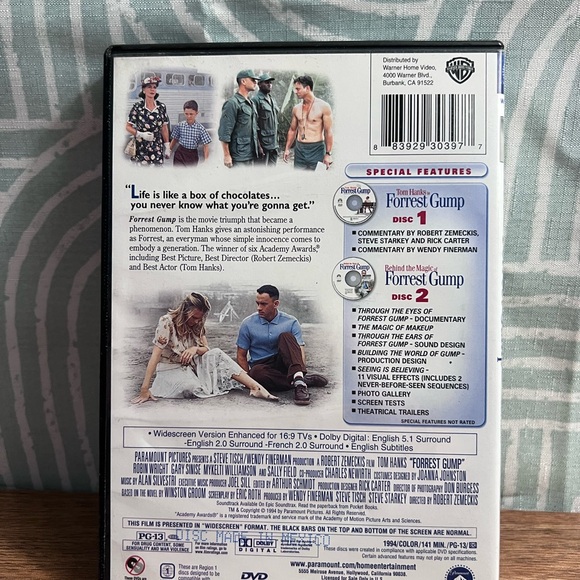 Forrest Gump – Special Collector’s Edition (2-Disc DVD) - Picture 2 of 4
